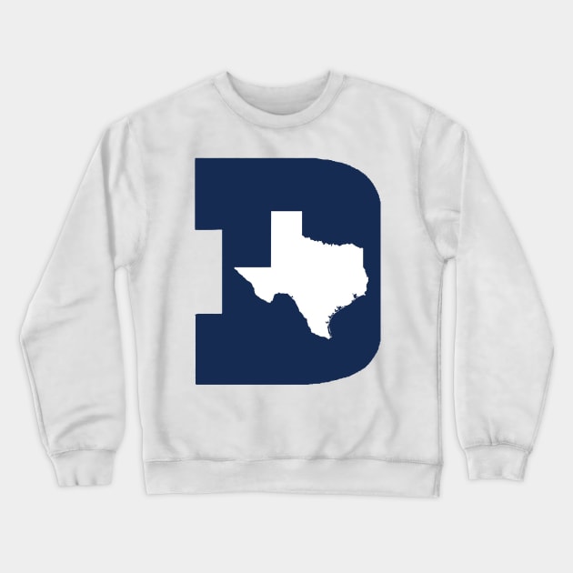 Dallas cowboys old logo Crewneck Sweatshirt by Nayo Draws